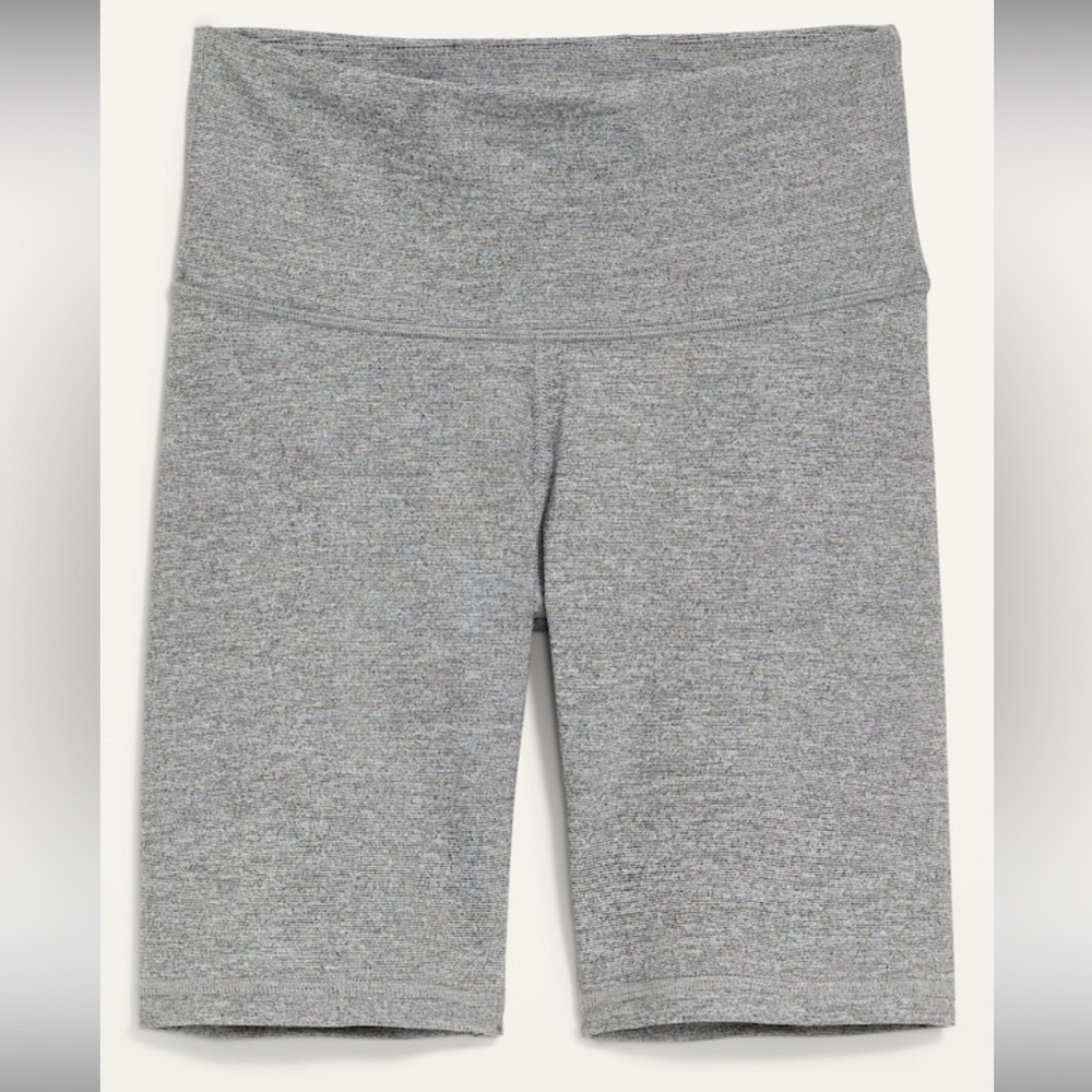 High waisted biker shorts